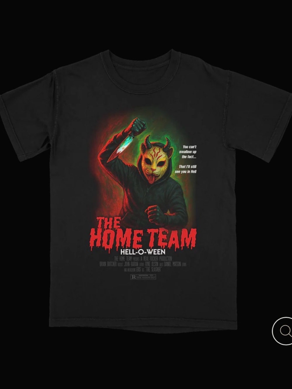 The Home Team Slasher Hell-O-Ween Band T-Shirt